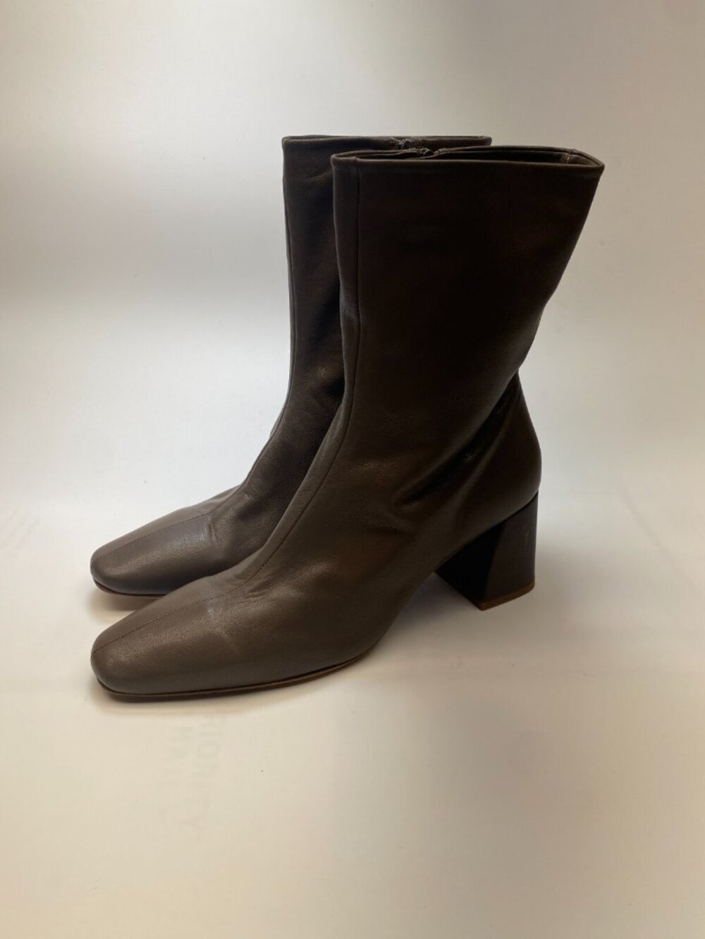 Pedro Garcia Womens Ilisa Midtown Leather Square Toe Boot Sz 9.5